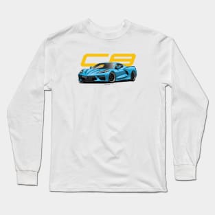 Corvette C8 Long Sleeve T-Shirt